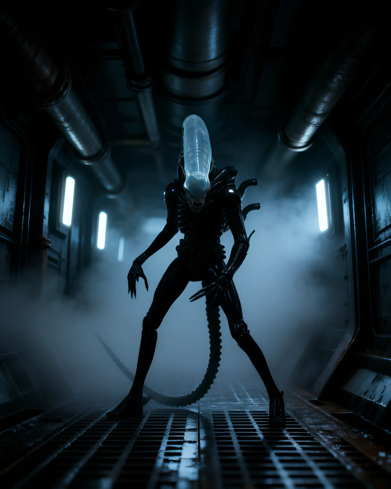 NECA Alien 40th Anniversary Big Chap 1/4 Scale Action Figure - Image 11