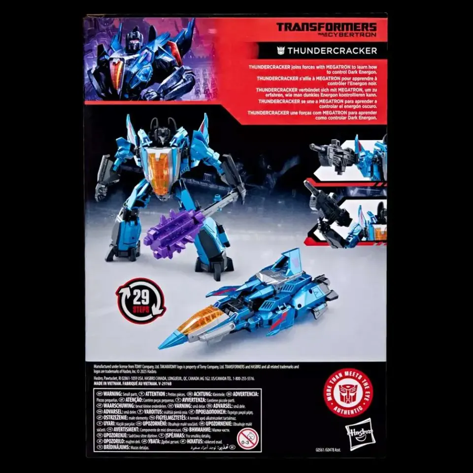 Hasbro Transformers Studio Series Voyager Thundercracker Figure - Image 4