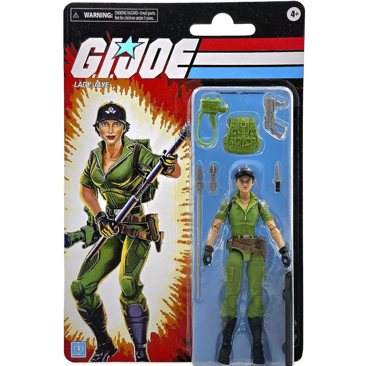 Hasbro G.I. Joe Classified Series Lady Jaye Action Figure F47655X00 - Image 5