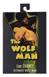 NECA Monstres Universels Ultimate Black & White Wolfman 7" Figurine - Thumbnail 9