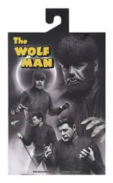 NECA Monstres Universels Ultimate Black & White Wolfman 7" Figurine - Thumbnail 8