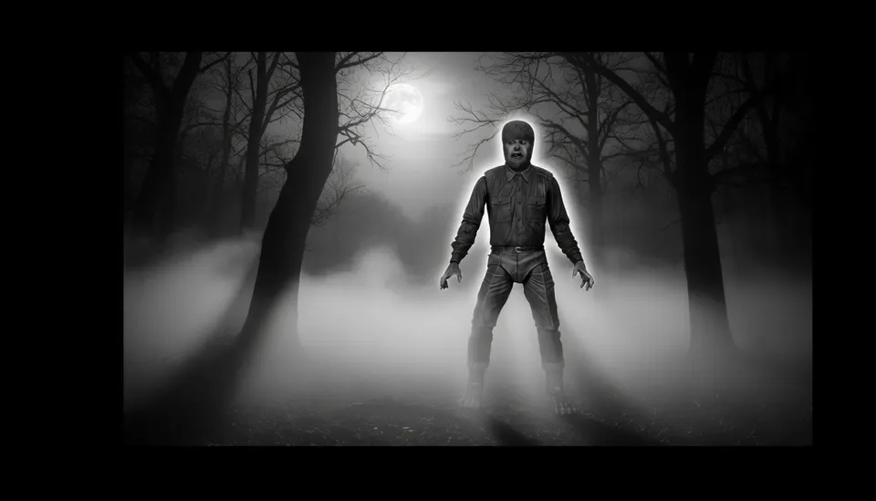 NECA Monstres Universels Ultimate Black & White Wolfman 7" Figurine