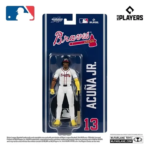 McFarlane Toys Ronald Acuña Jr. 2026 Wave 2 Sports Picks Braves Figure