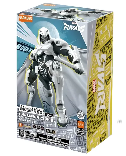 Blokees Marvel Rivals Moon Knight Model Kit – Assembly Required