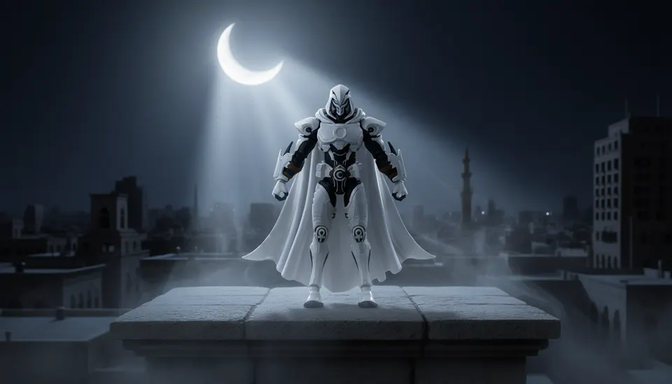 Blokees Marvel Rivals Moon Knight Model Kit – Assembly Required