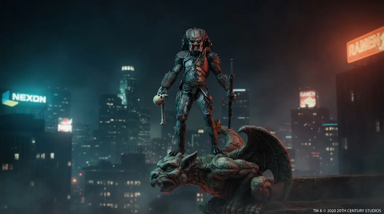 NECA Predator 2 Poster Series City Hunter Action Figure - Image 9