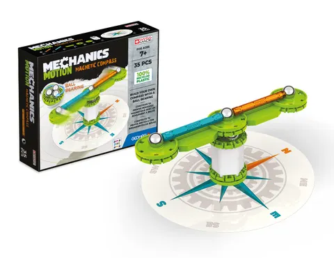 Geomag Magnetic Compass Construction Set – 35 Pieces Educational Toy
