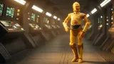 Hasbro Star Wars Droids Black Series C-3PO See-Threepio 6in Action Figure - Thumbnail 9