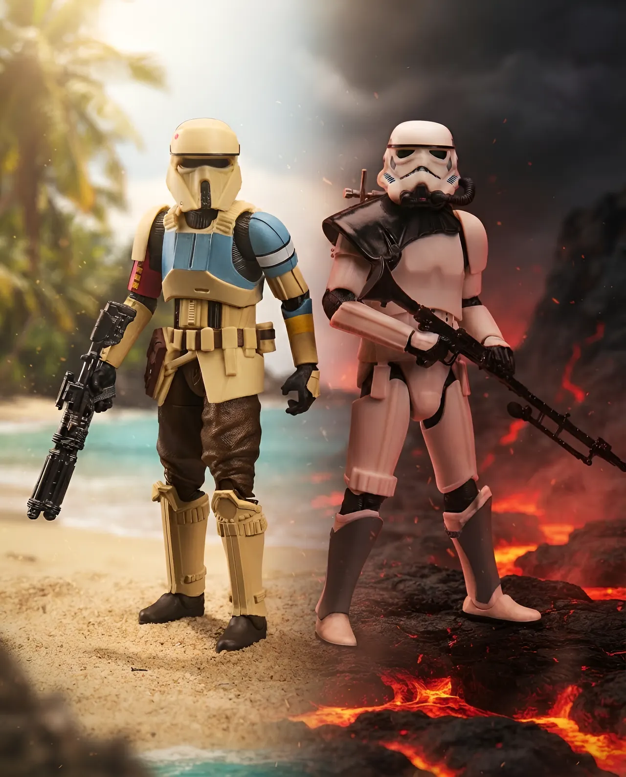 Star Wars Black Series Scarif & Magma Stormtrooper 6" Figurines articulées 2‑Pack - Image 7