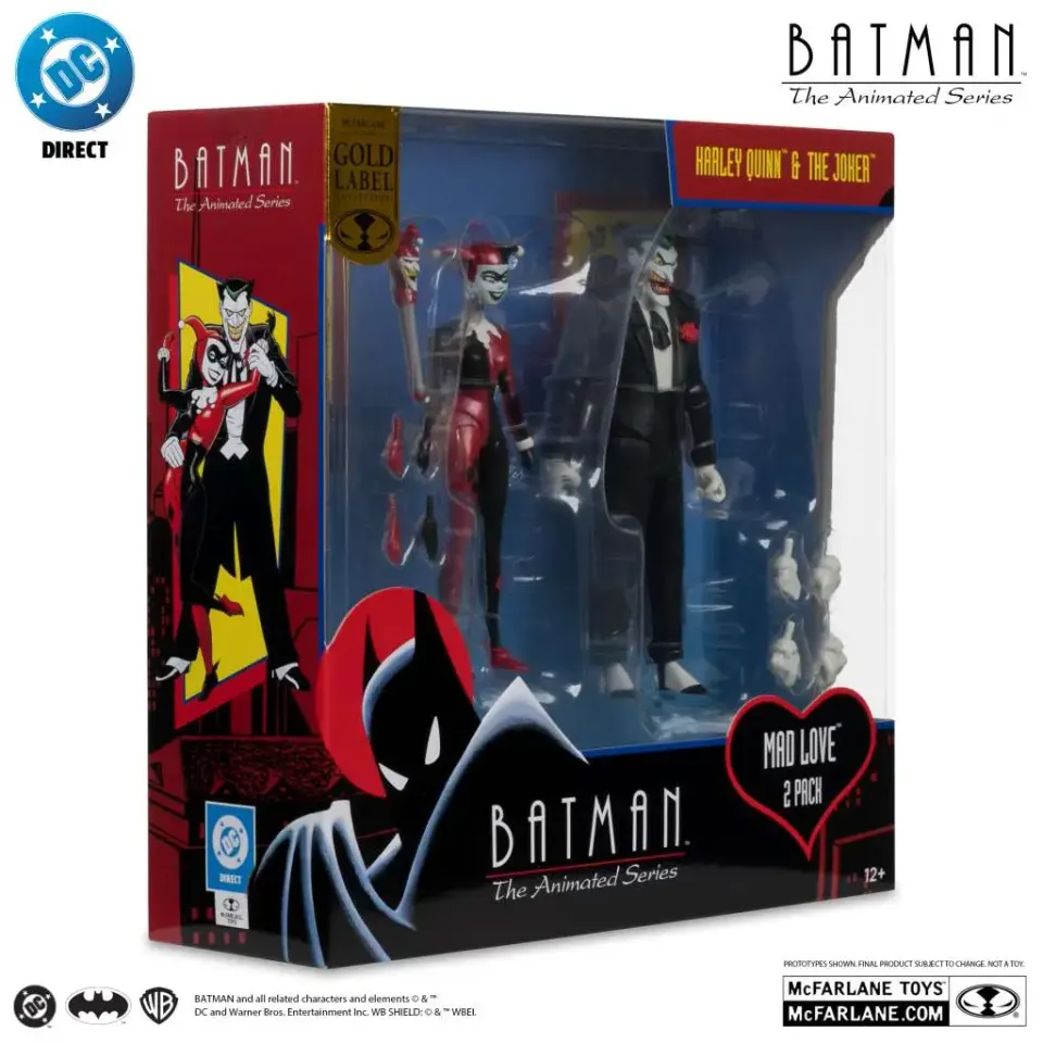 McFarlane Toys DC Multiverse Harley Quinn & Joker Mad Love 6" 2‑Pack - Image 4