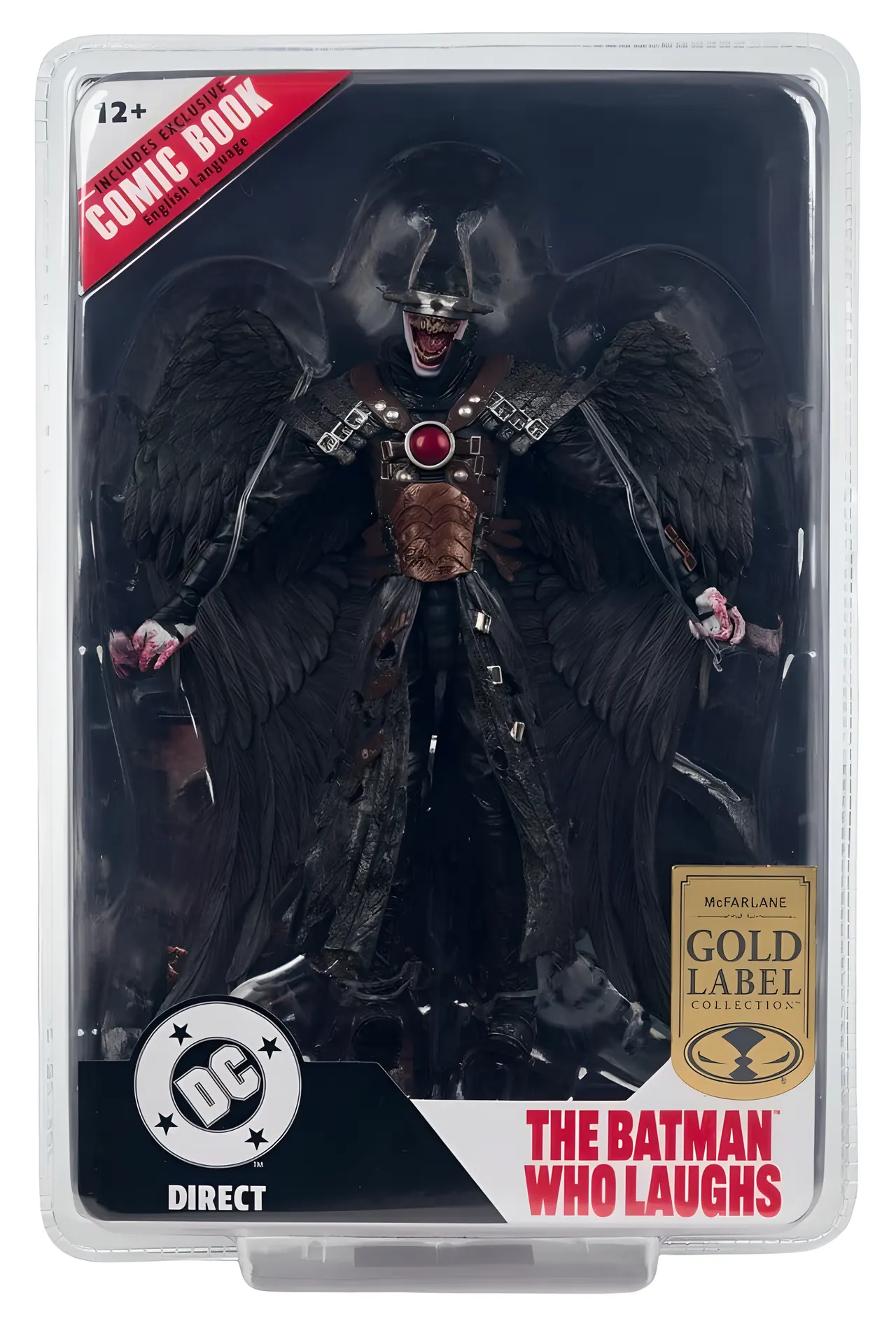 DC Page Punchers Batman Who Laughs 7" Figure + Hawkman #18 Comic - Image 6