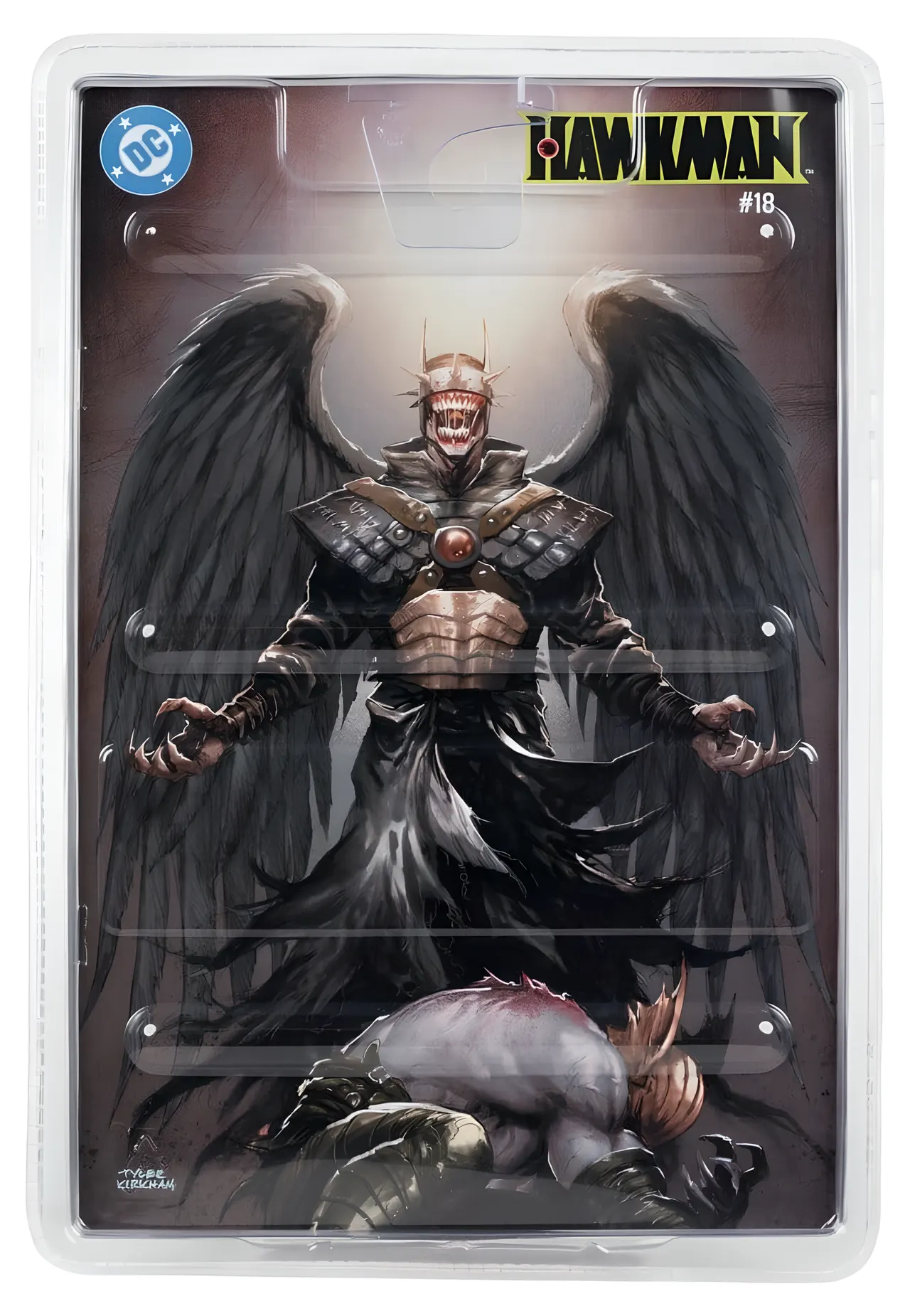 DC Page Punchers Batman Who Laughs 7" Figure + Hawkman #18 Comic - Image 4