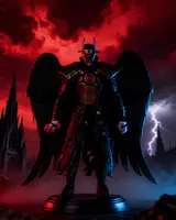 DC Page Punchers Batman Who Laughs 7" Figure + Hawkman #18 Comic - Thumbnail 7