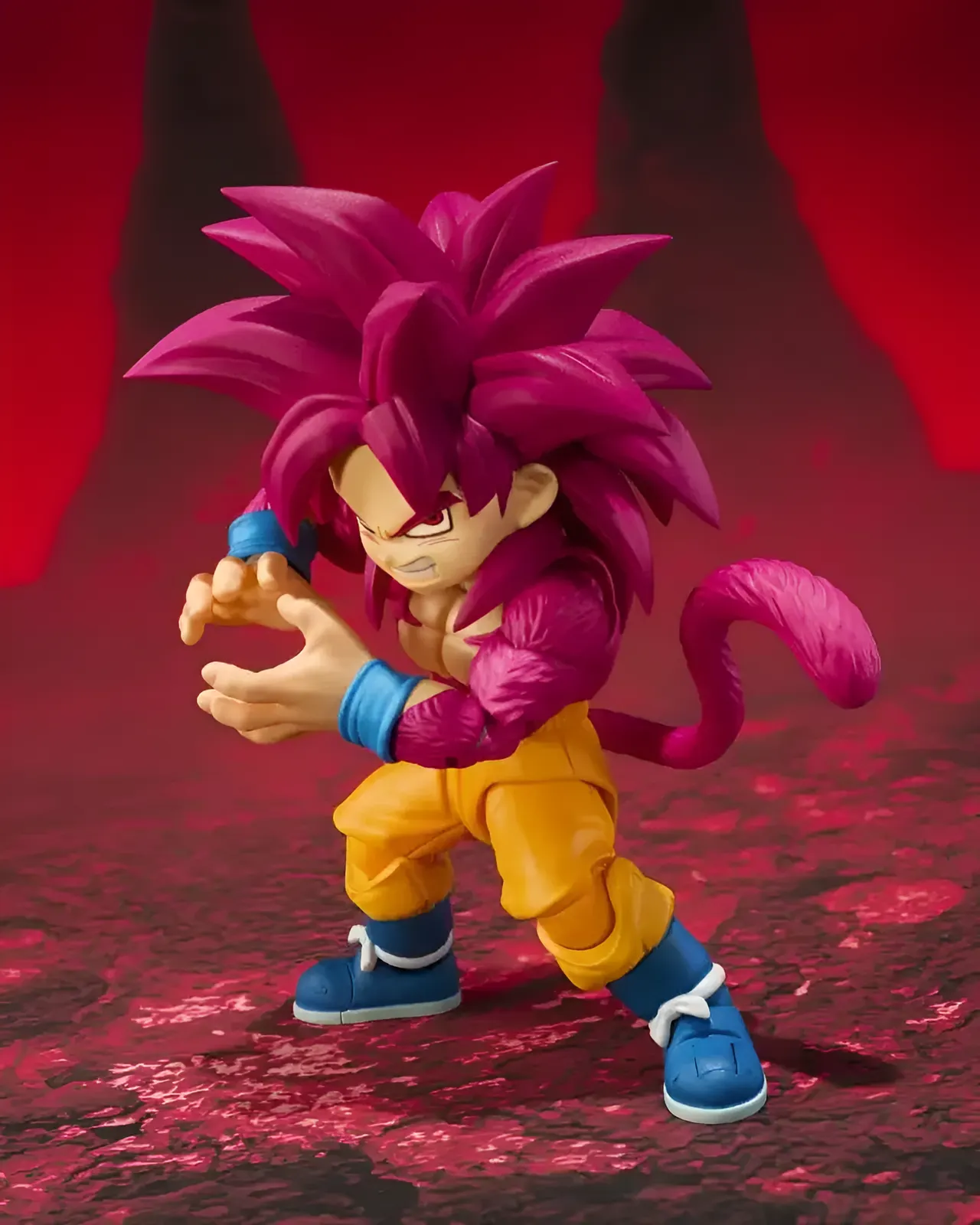 Bandai Spirits Dragon Ball Super Saiyan 4 Goku Mini - Dragon Stars - Image 3