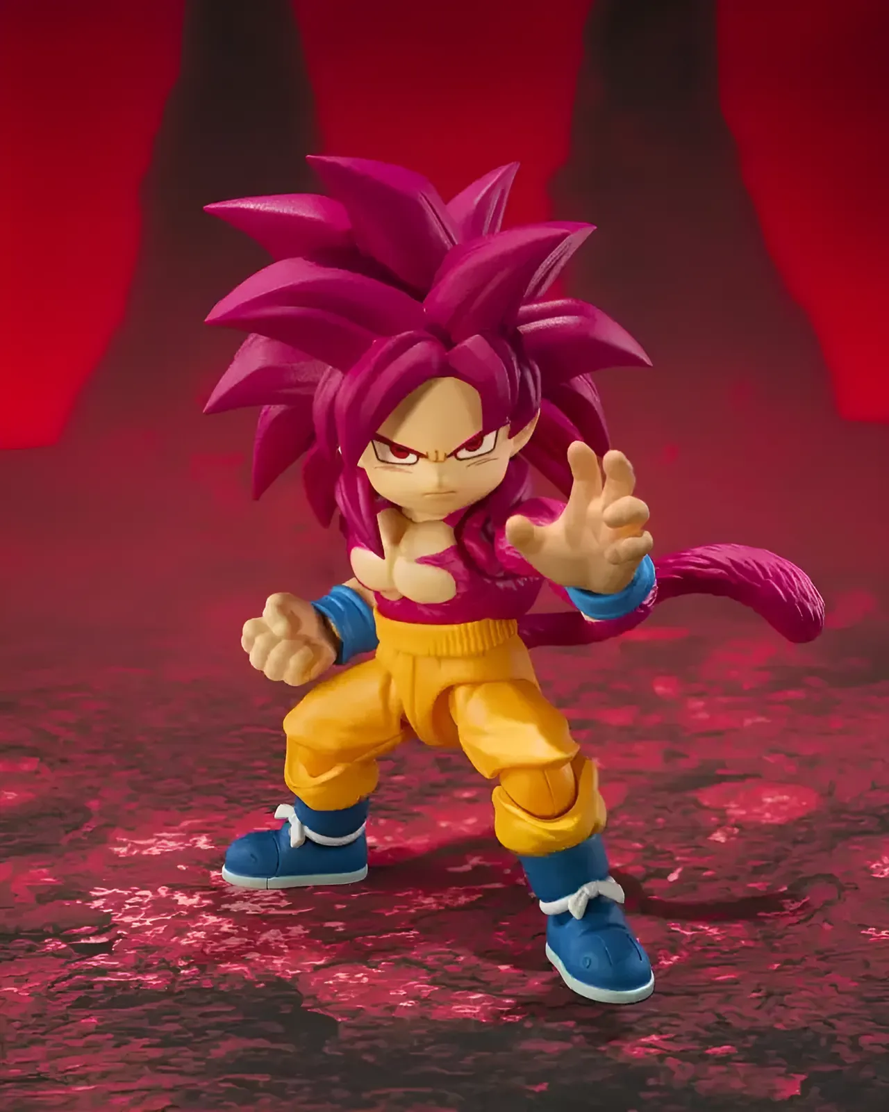 Bandai Spirits Dragon Ball Super Saiyan 4 Goku Mini - Dragon Stars - Image 1