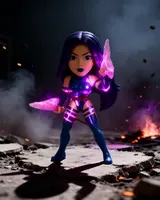 Jada Toys 4-Inch Metals Diecast Psylocke – X-Men - Thumbnail 3
