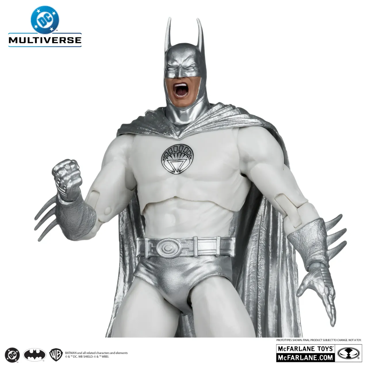 McFarlane Toys DC Multiverse White Lantern Batman 7-Inch Figura de Acción - Image 2
