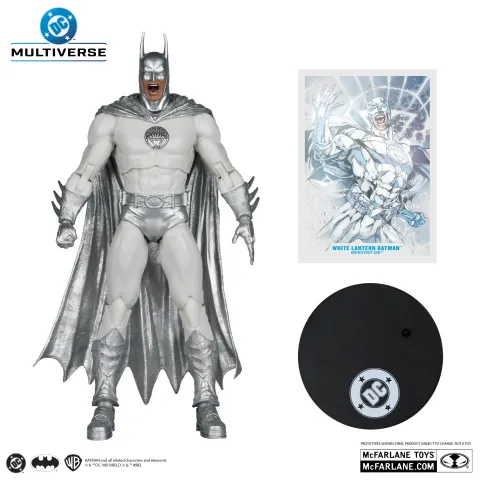 McFarlane Toys DC Multiverse White Lantern Batman 7-Inch Figura de Acción