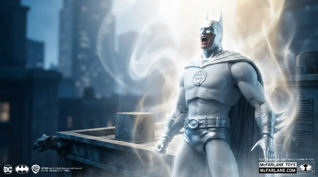 McFarlane Toys DC Multiverse White Lantern Batman 7-Inch Figura de Acción - Image 5