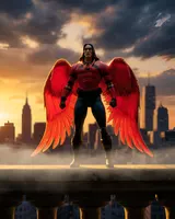 McFarlane Toys DC Multiverse Black Condor Red Platinum Chase 7" - Thumbnail 9