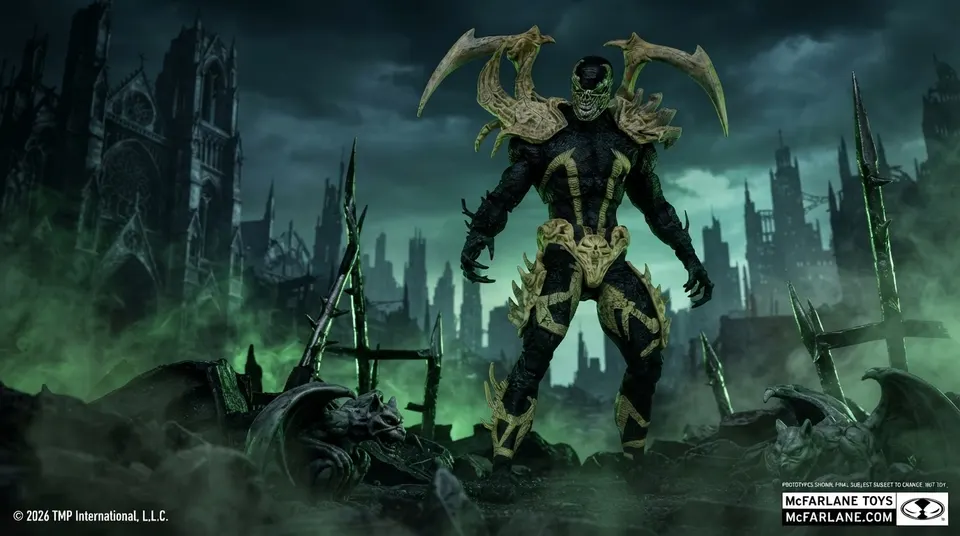 McFarlane Toys Spawn (Al Simmons) – Curse of the Spawn 7" Figure
