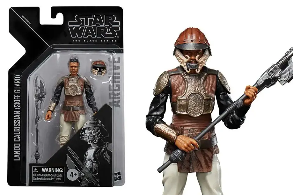 Hasbro Star Wars Black Series Archive Lando Calrissian Skiff Guard 6in - Image 1