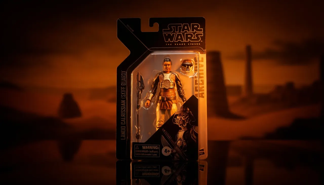 Hasbro Star Wars Black Series Archive Lando Calrissian Skiff Guard 6in - Image 6