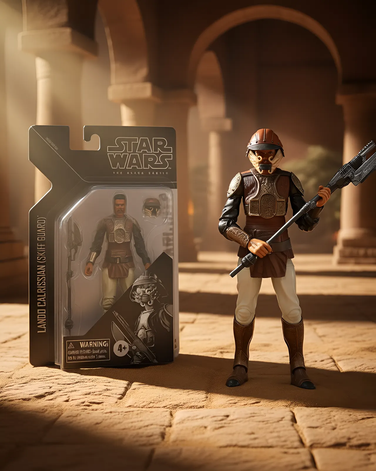 Hasbro Star Wars Black Series Archive Lando Calrissian Skiff Guard 6in - Image 5
