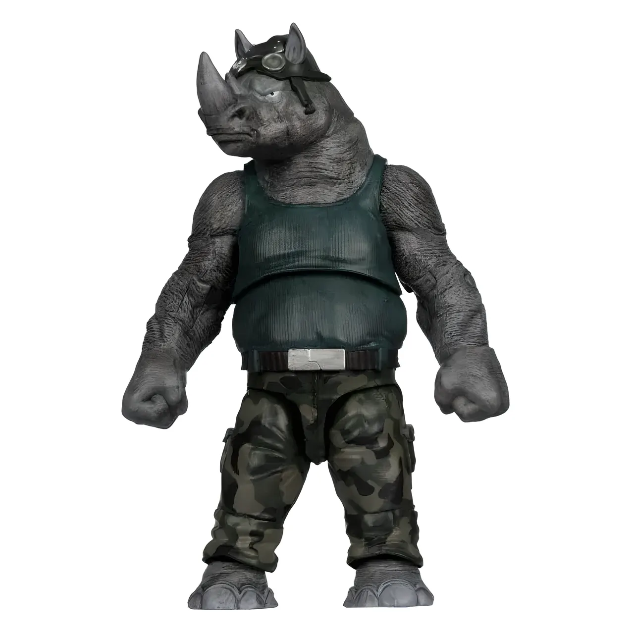 McFarlane Toys TMNT Page Punchers Rocksteady Action Figure with Comic - Image 1