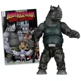 McFarlane Toys TMNT Page Punchers Rocksteady Action Figure with Comic - Thumbnail 4