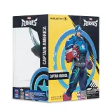 McFarlane Toys Marvel Captain America 6\" 1:10 Scale figurine articulée - Thumbnail 5