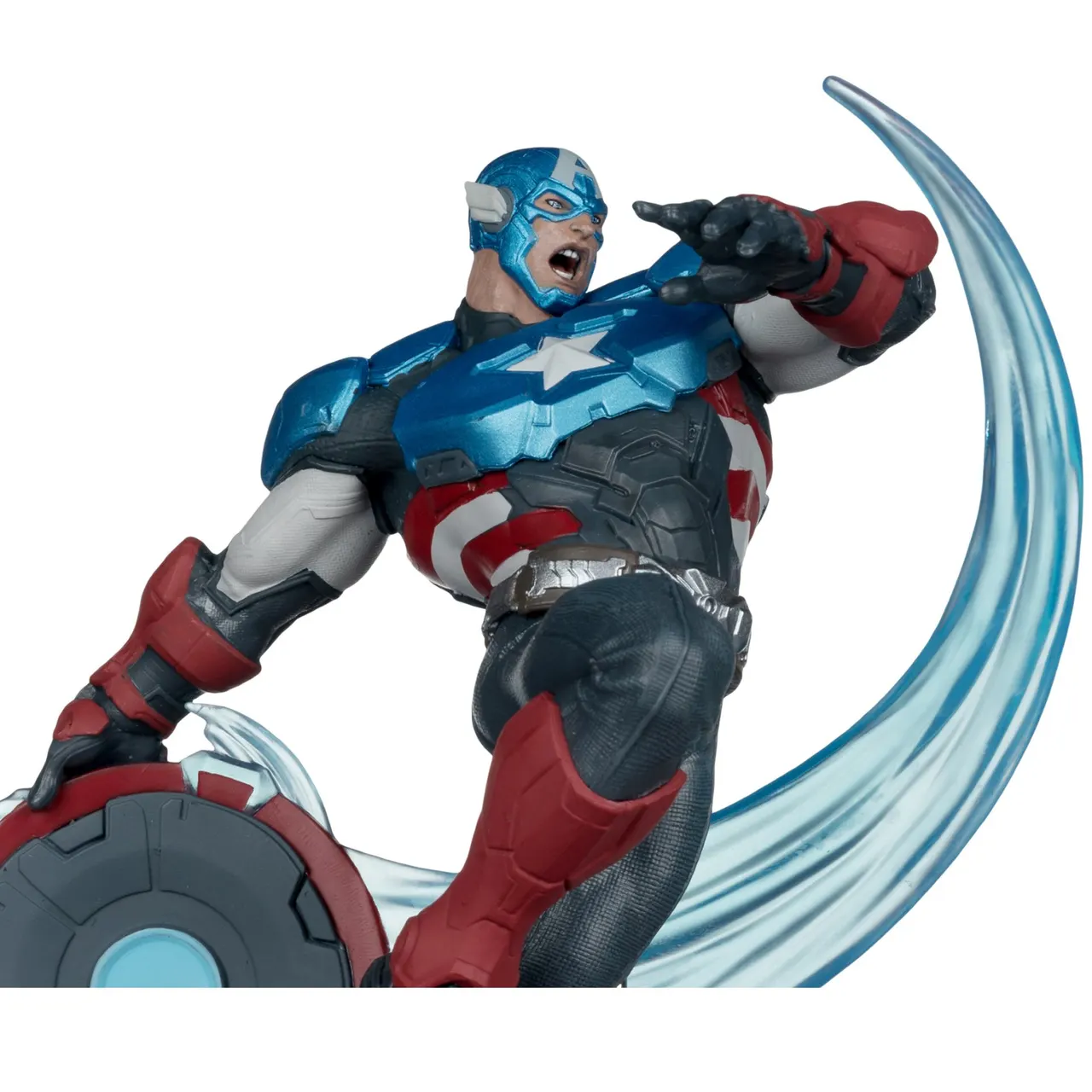 McFarlane Toys Marvel Captain America 6\" 1:10 Scale figurine articulée - Image 3
