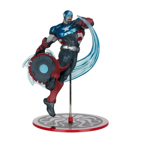 McFarlane Toys Marvel Captain America 6\" 1:10 Scale Action Figure