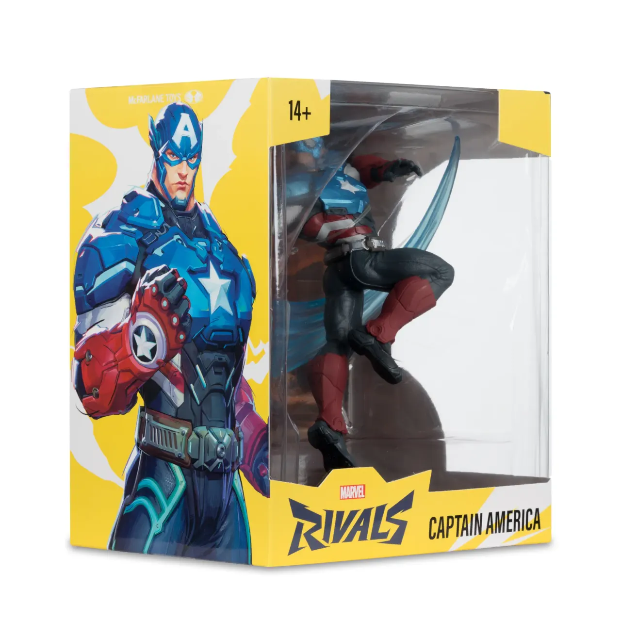 McFarlane Toys Marvel Captain America 6\" 1:10 Scale figurine articulée - Image 6