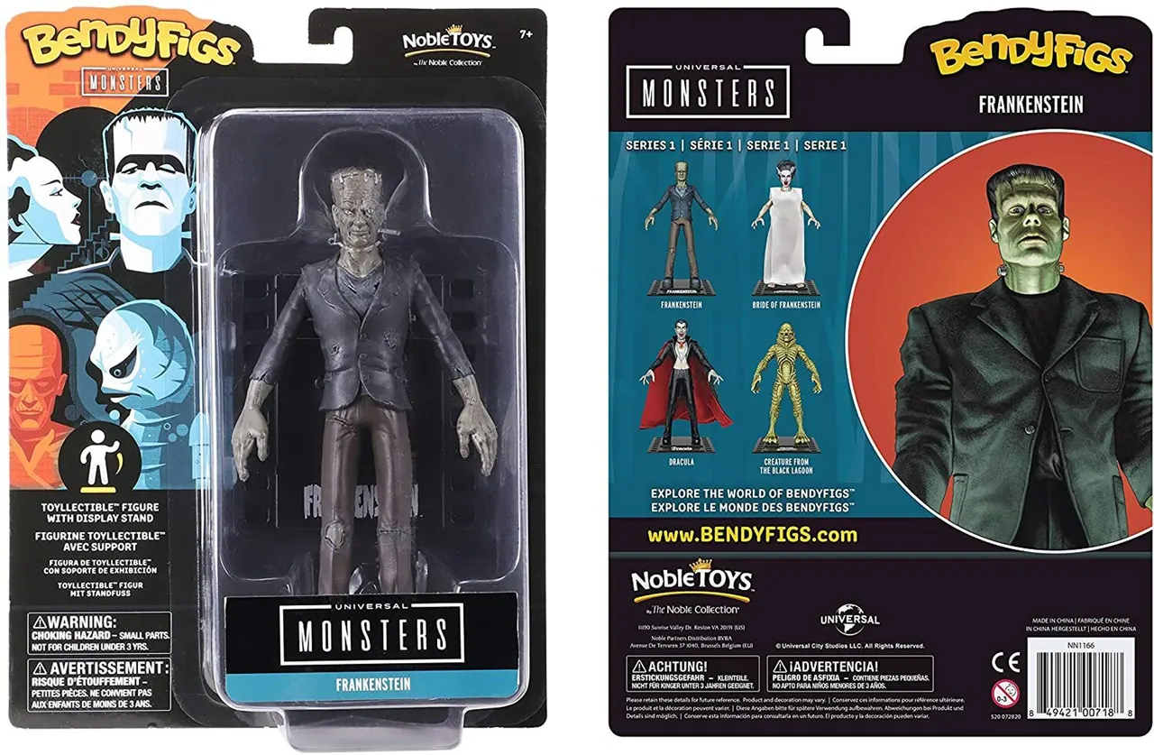 BendyFigs Frankenstein's Monster 1931 Bendyfig – Flexible Figure - Image 6