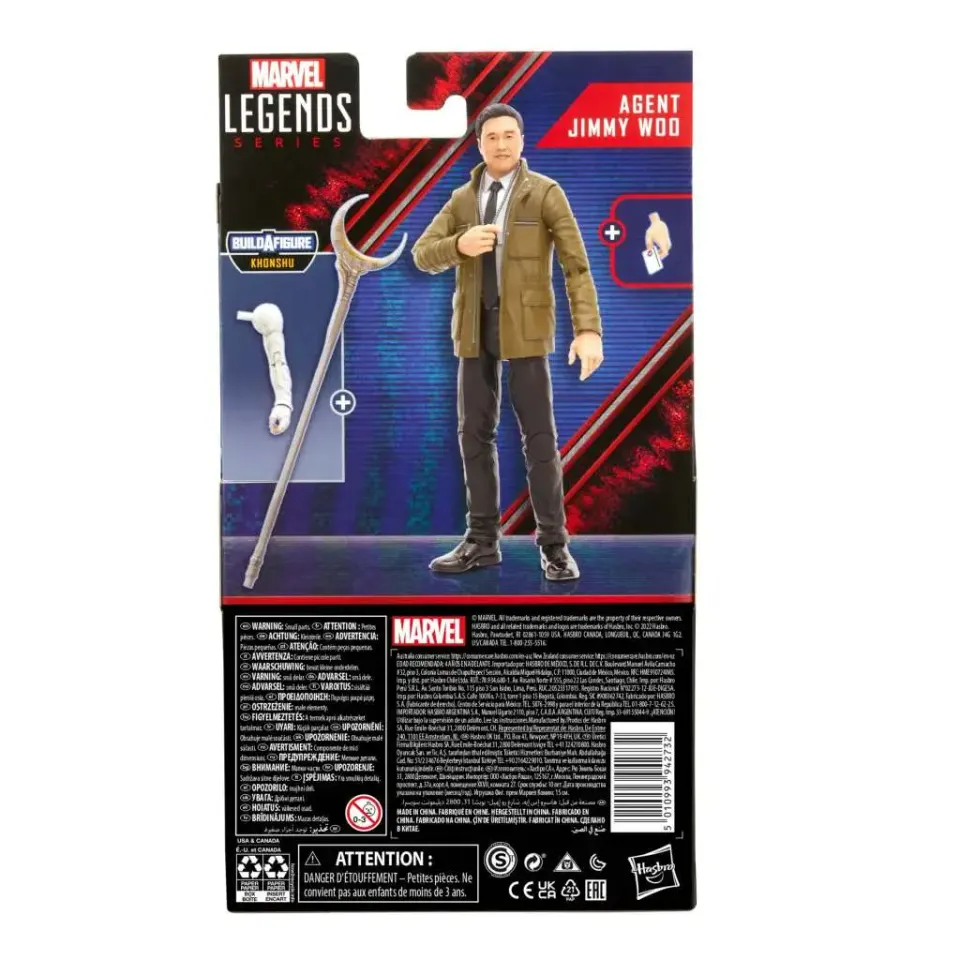 Hasbro Marvel Legends 6" Agent Jimmy Woo Figure – Disney+ WandaVision - Image 7