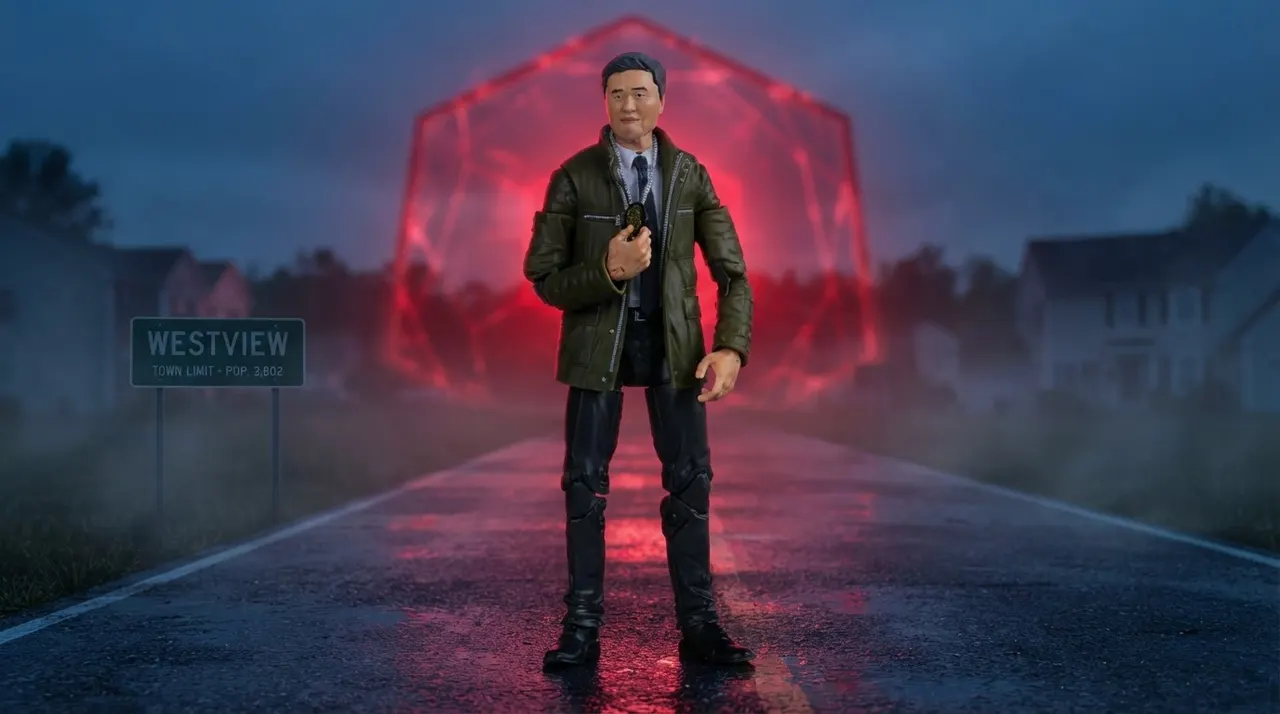 Hasbro Marvel Legends 6" Agent Jimmy Woo Figure – Disney+ WandaVision - Image 9
