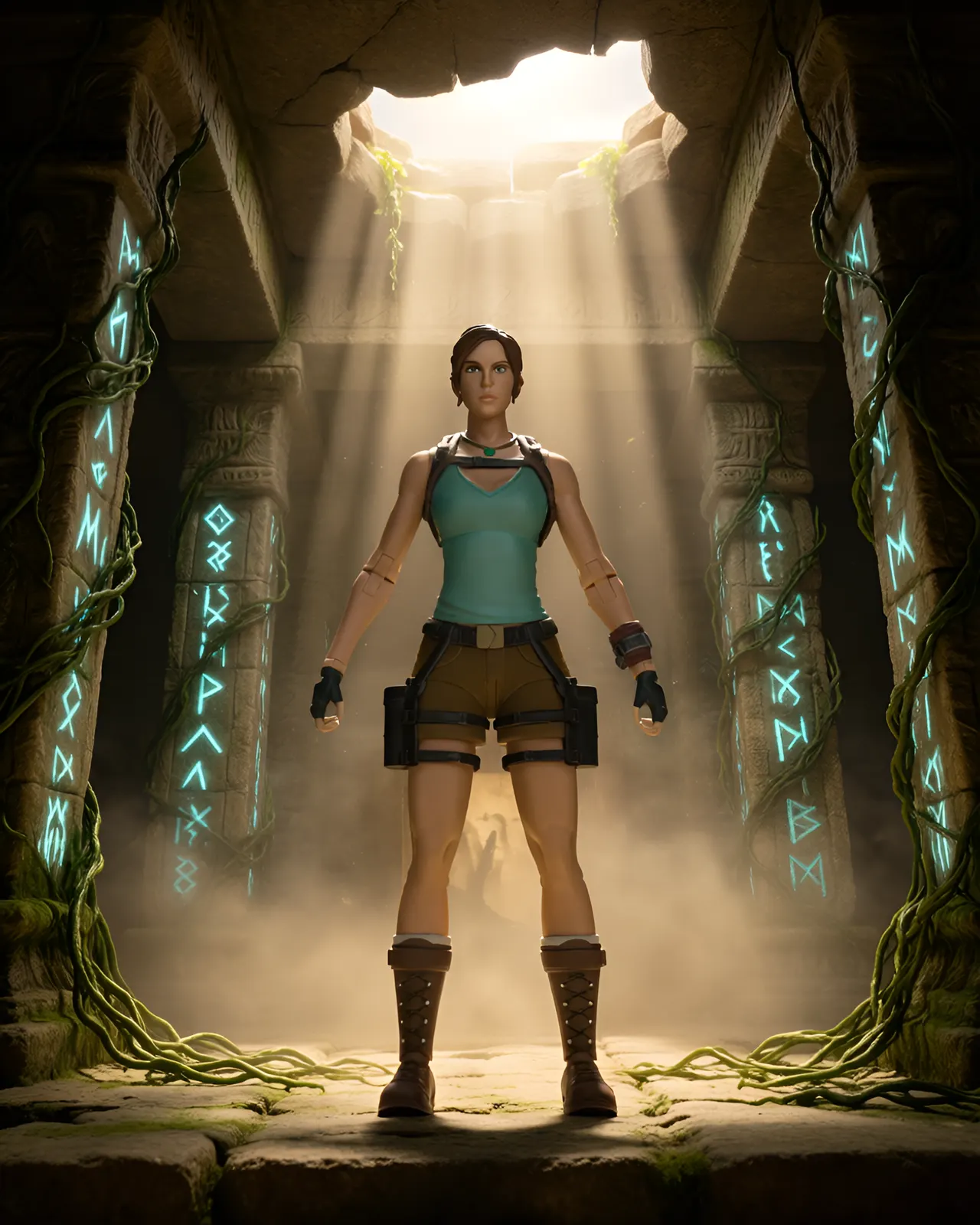McFarlane Toys Lara Croft Elite Deluxe Action Figure Legacy Atlantis - Image 4