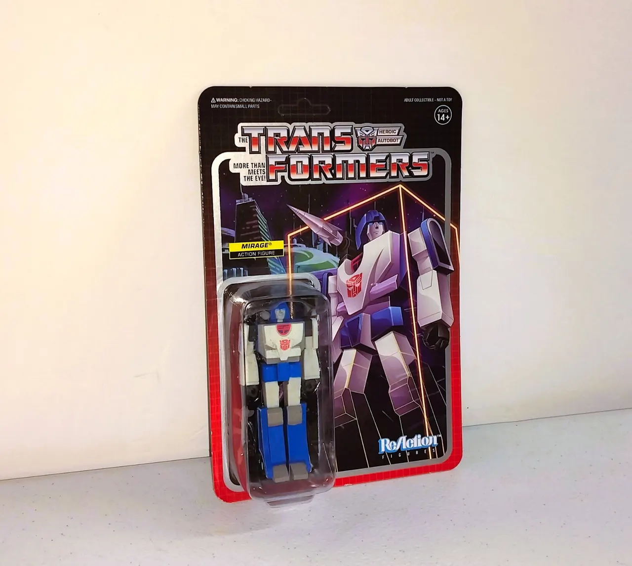 Super7 Transformers Mirage ReAction 3.75" Figure – Sealed - Image 6