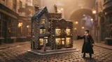 Wrebbit 3D Ollivanders Wand Shop 3D Puzzle – Harry Potter - Thumbnail 2