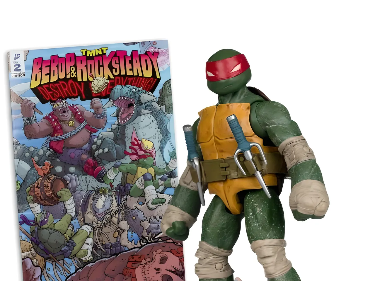McFarlane Toys Page Punchers Raphael TMNT 5\" Figure - Image 3
