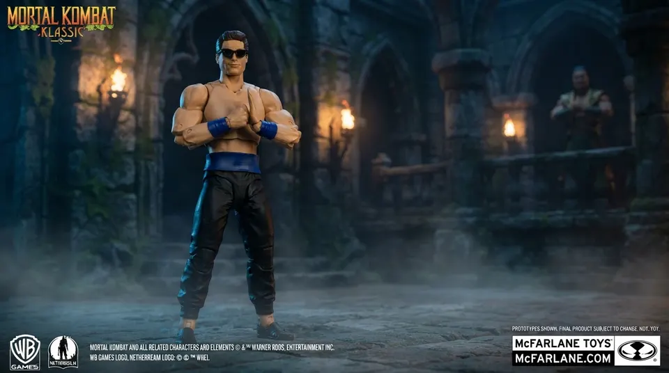 McFarlane Toys Johnny Cage (Mortal Kombat Klassic) 7" Figurine articulée