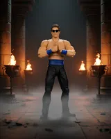 McFarlane Toys Johnny Cage (Mortal Kombat Klassic) 7" Figurine articulée - Thumbnail 8