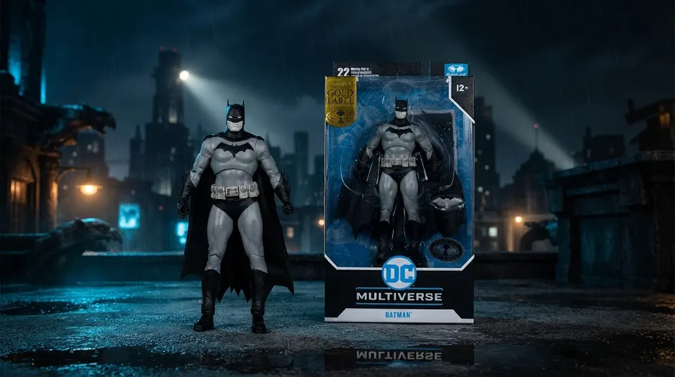 McFarlane Toys DC Multiverse Batman Year One Gold Label 7" Figure