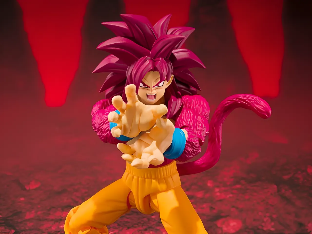 Bandai Spirits S.H. Figuarts Son Goku Super Saiyan 4 Daima 15cm - Image 2