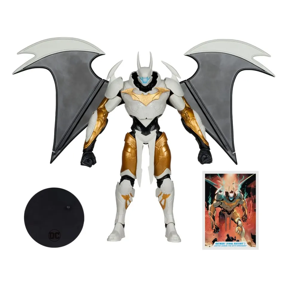 McFarlane Toys Batman Final Batsuit (Sixth Dimension) Mega Figure - Image 3
