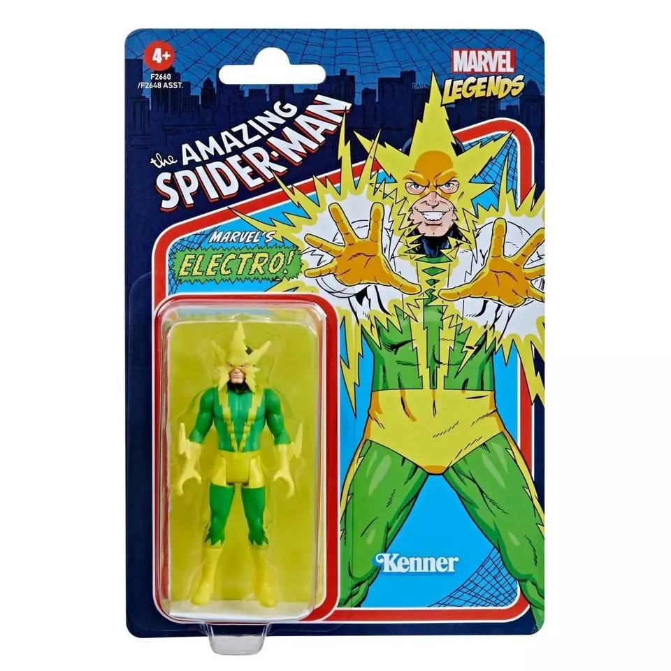 Hasbro Marvel Legends Retro 375 Electro 3.75" Action Figure - Image 4