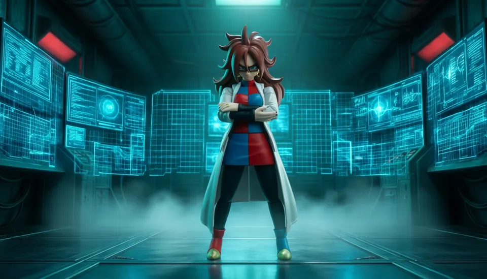 Bandai Spirits S.H.Figuarts Android 21 Bata de laboratorio Ver. 15cm Figura