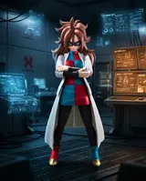 Bandai Spirits S.H.Figuarts Android 21 Lab Coat Ver. 15cm Figure - Thumbnail 6