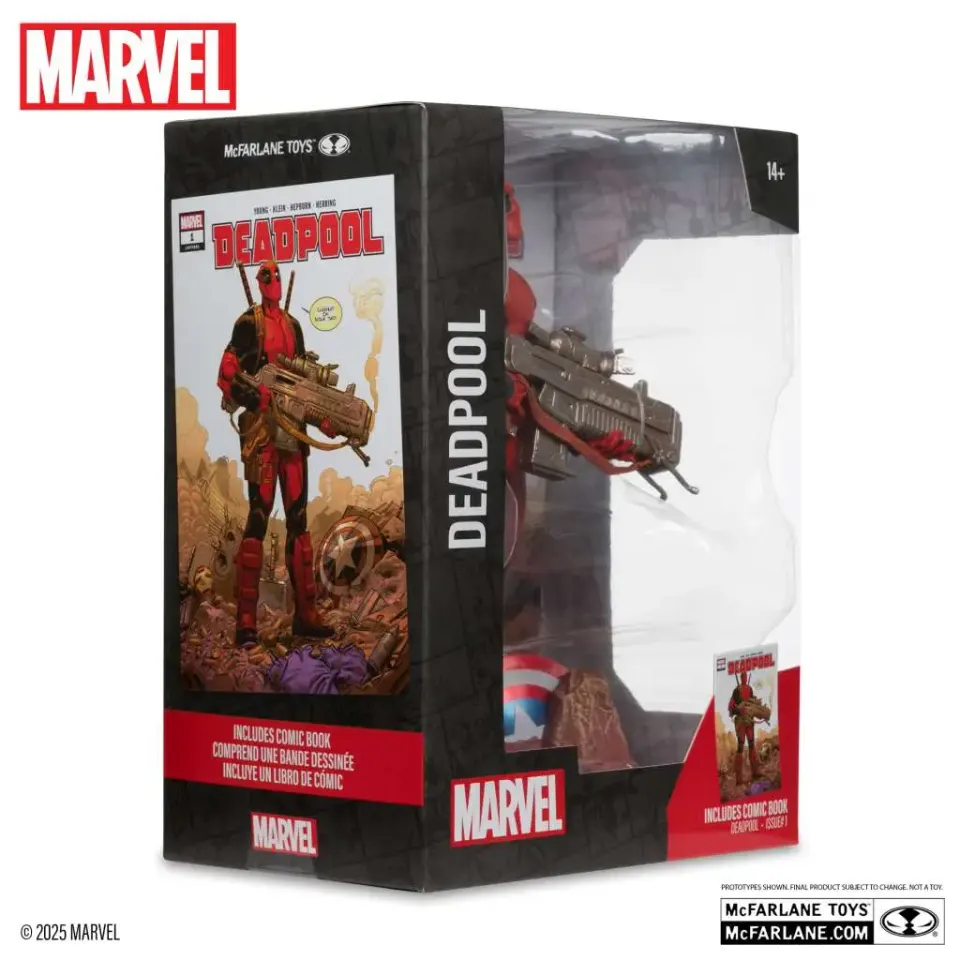 McFarlane Toys Marvel Legends Armorized Deadpool 1/6 Scale Figure - Image 4